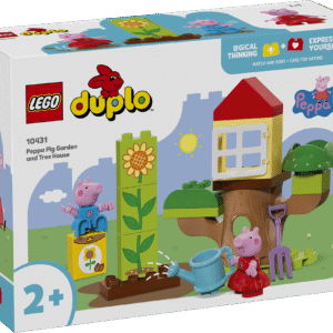 Aita väikelastel selle alates 2-aastastele koolieelikutele mõeldud LEGO® DUPLO® Põrsas Peppa mänguasjaga arendada kujutlusvõimet