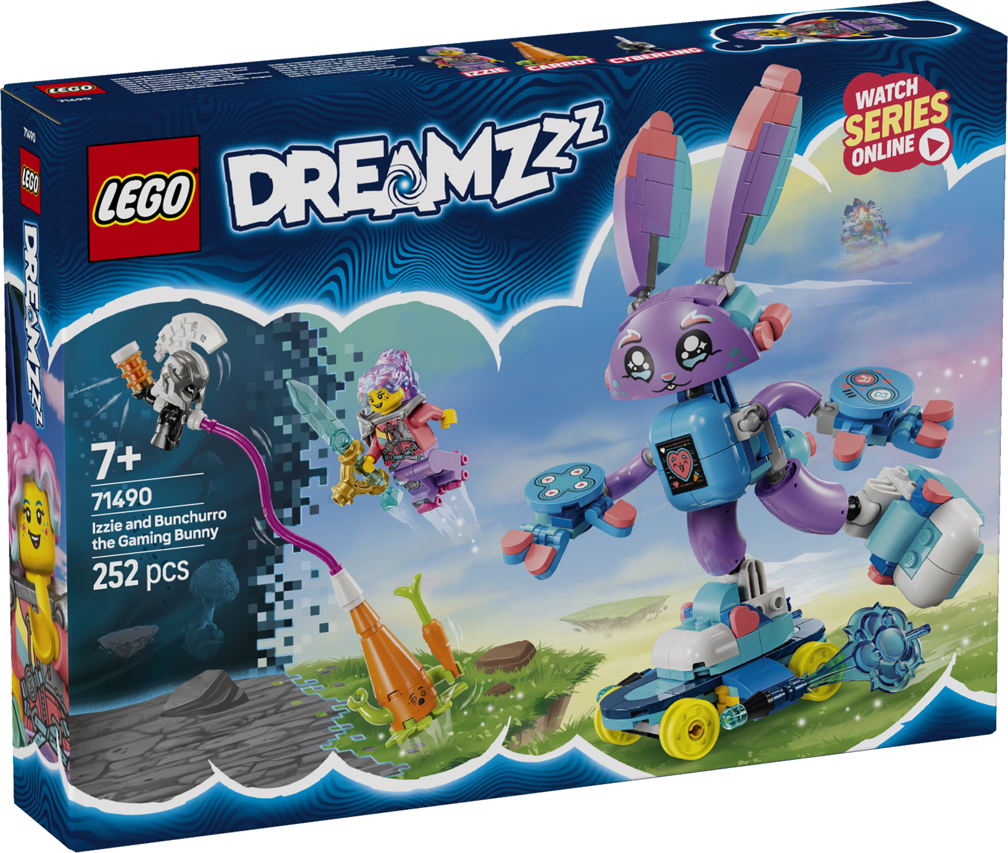 LEGO Dreamzzz Izzie ja mängurjänku Bunchurro Laienda loovmängu piire selle ägeda LEGO DREAMZzzi ehituskomplektiga