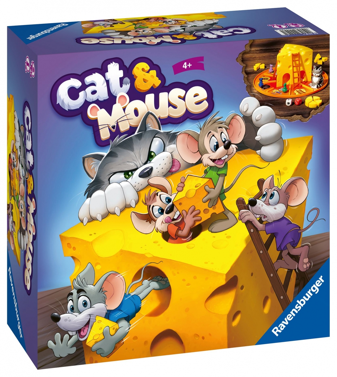 Ravensburger lauamäng Kass ja hiir Lihtne ja lõbus lauamäng kogu perele!