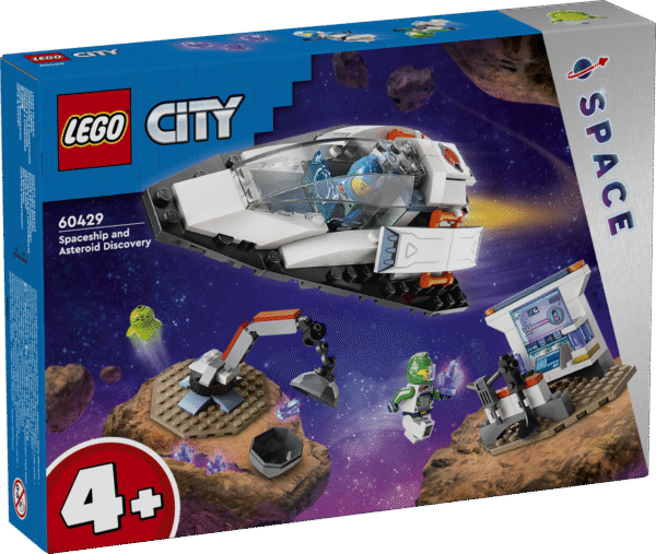 Põnevad kosmoseseiklused 4+ LEGO® City mängukomplektiga