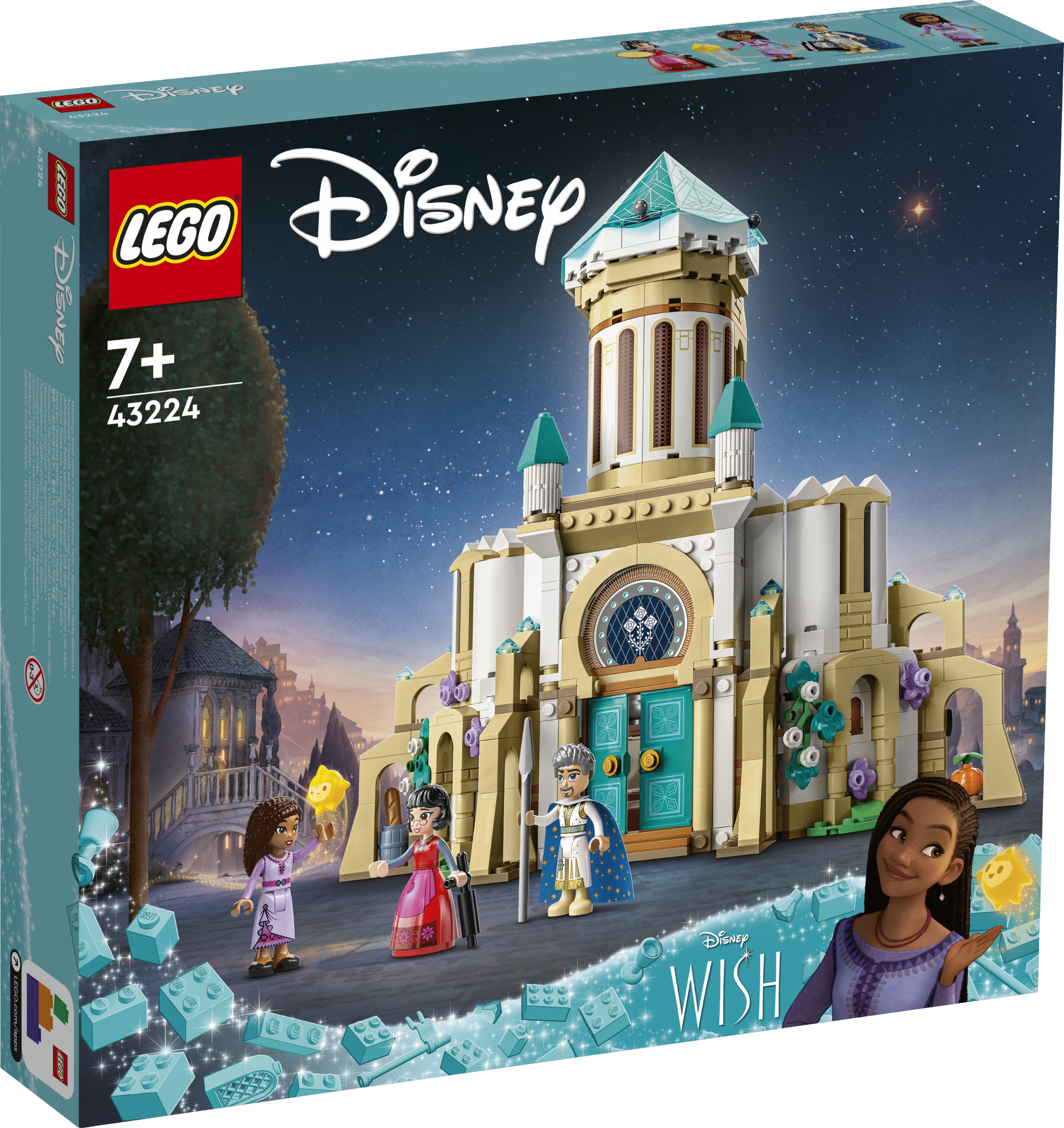 LEGO Disney Kuningas Magnifico loss Fännid saavad uurida komplekti