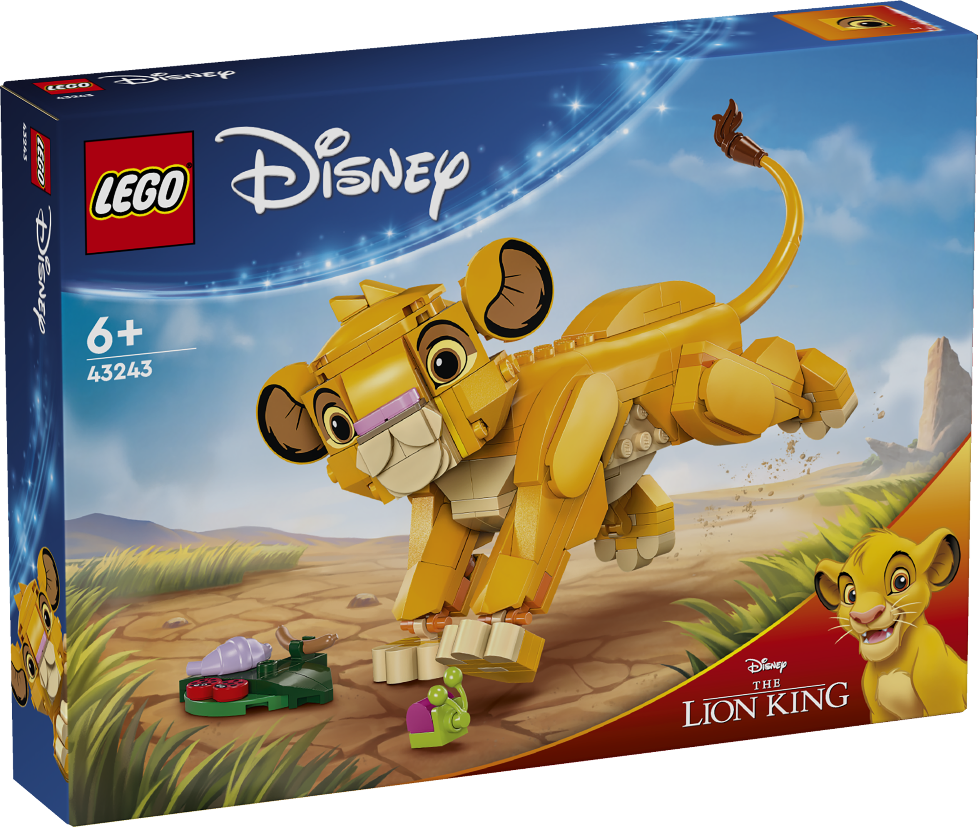 LEGO Disney Lõvikuningas Simba kutsikas Kingi mis tahes lapsele see LEGO ǀ Disney kokkupandav „Lõvikuninga“ mänguasi