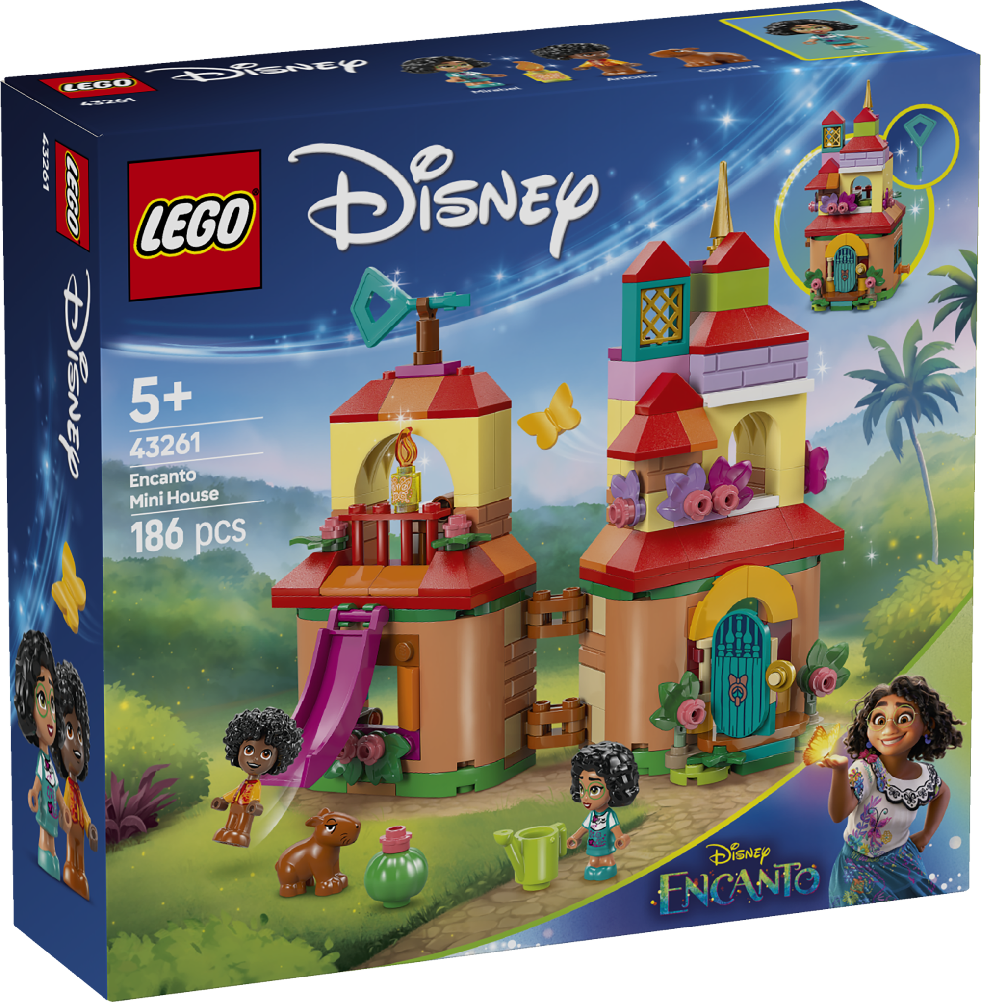 LEGO Disney Encanto minimaja Üllata Disney Encanto fänne selle lastele mõeldud ehituskomplektiga