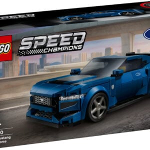 Lastele ja autofännidele meeldib see kogutav LEGO Speed Championsi Ford Mustangi mänguauto