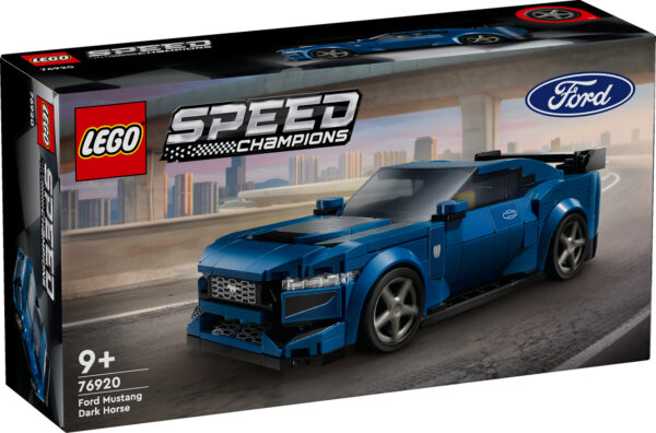 Lastele ja autofännidele meeldib see kogutav LEGO Speed Championsi Ford Mustangi mänguauto