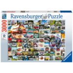 Ravensburgeri esmaklassilise kvaliteediga pusled. Iga pusletükk on erinev