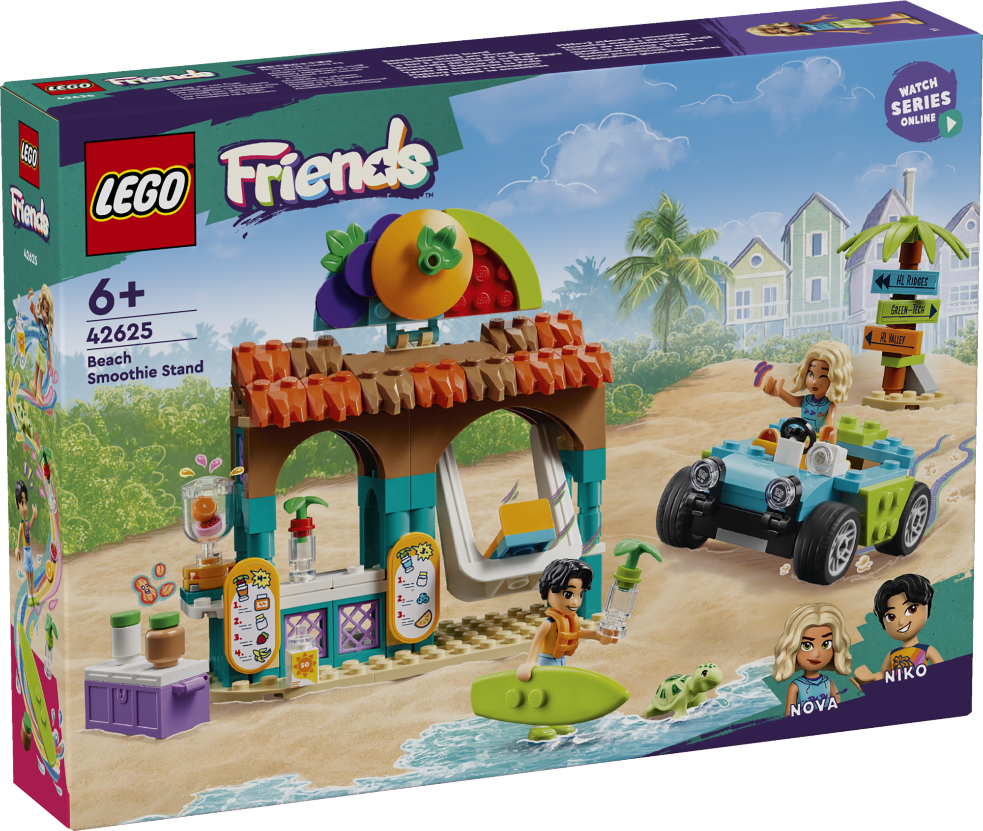 LEGO Friends Ranna smuutikiosk Selle LEGO Friends komplekt on suurepärane kingiidee lastele