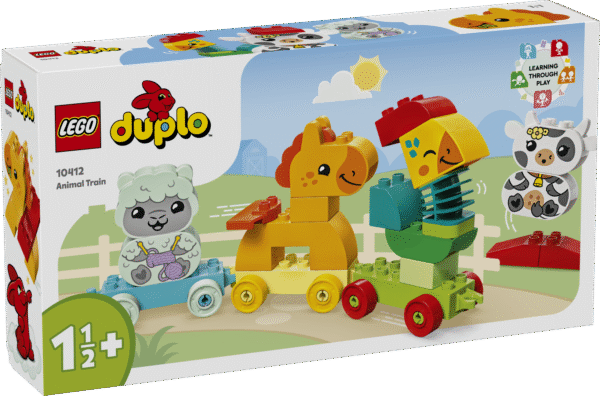 Tutvusta väikelastele värvide sobitamist LEGO® DUPLO® rongikomplektiga