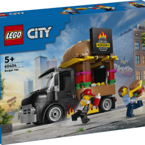 Lapsed saavad serveerida LEGO® City maitsvaimat kiirtoitu selle lõbusa mängukomplektiga