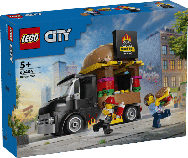 Lapsed saavad serveerida LEGO® City maitsvaimat kiirtoitu selle lõbusa mängukomplektiga