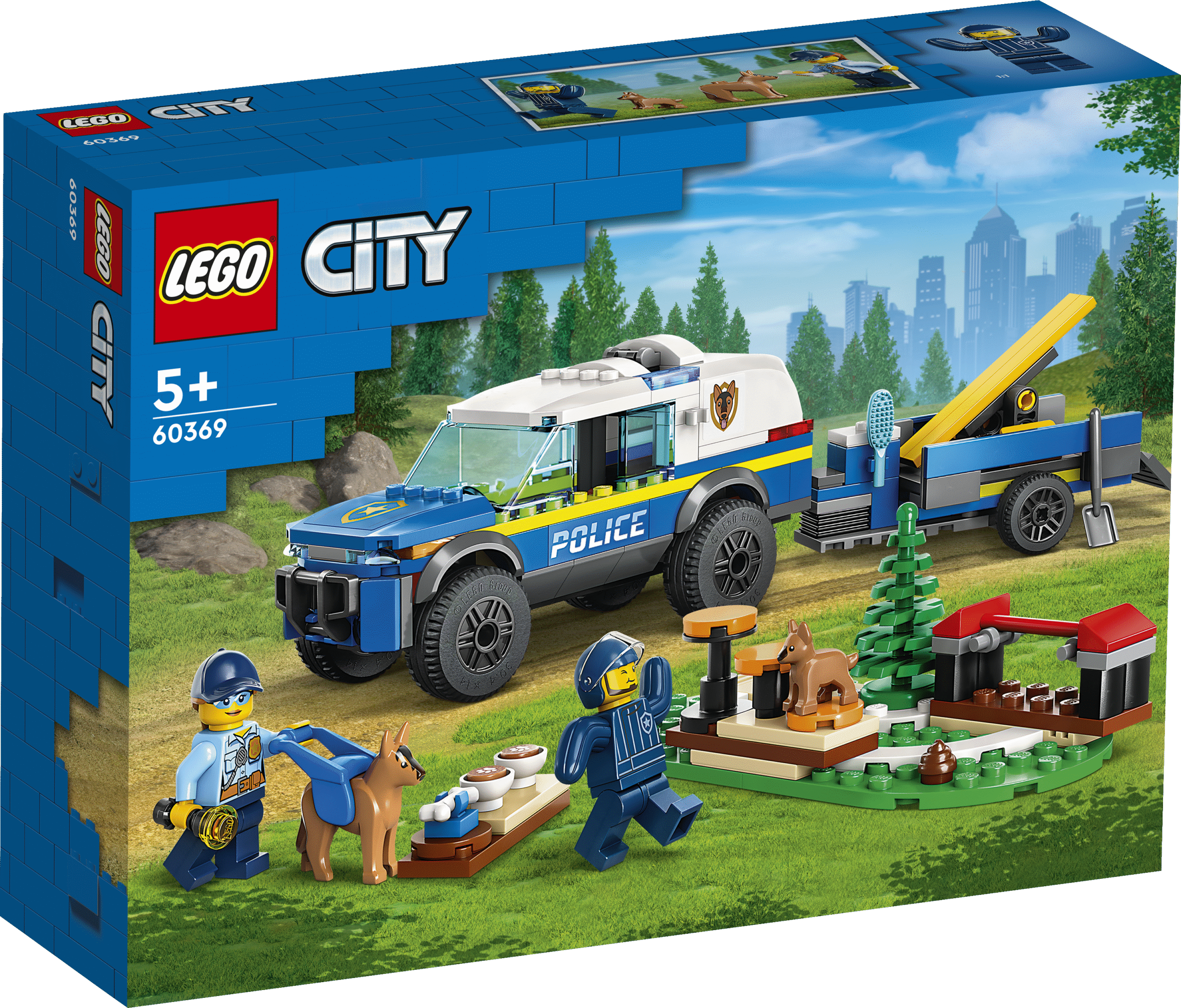 LEGO City Mobiilne politseikoera treening .