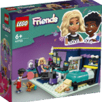 LEGO® Friends Nova tuba – videomänguteemaliste detailide ja tarvikutega toamängukomplekt loovmänguks lastele.