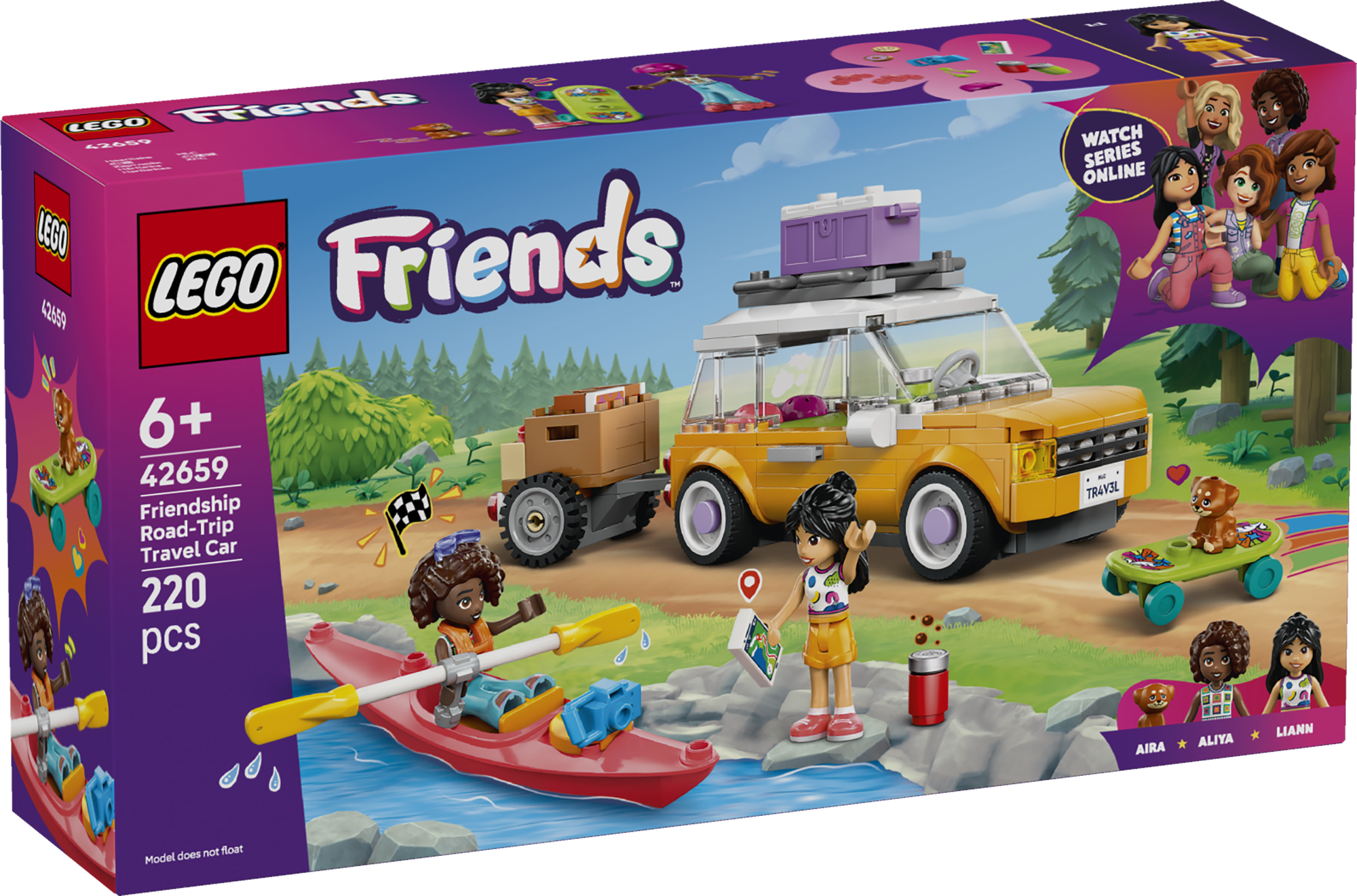 LEGO Friends Sõpruse matkaauto Toeta laste sotsiaalset ja emotsionaalset arengut selle rollimänguasjaga