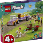 See ehitama õppimise ehituskomplekt LEGO® Friends: hobuse ja poni haagis on suurepärane kingiidee lastele