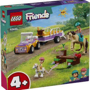 See ehitama õppimise ehituskomplekt LEGO® Friends: hobuse ja poni haagis on suurepärane kingiidee lastele