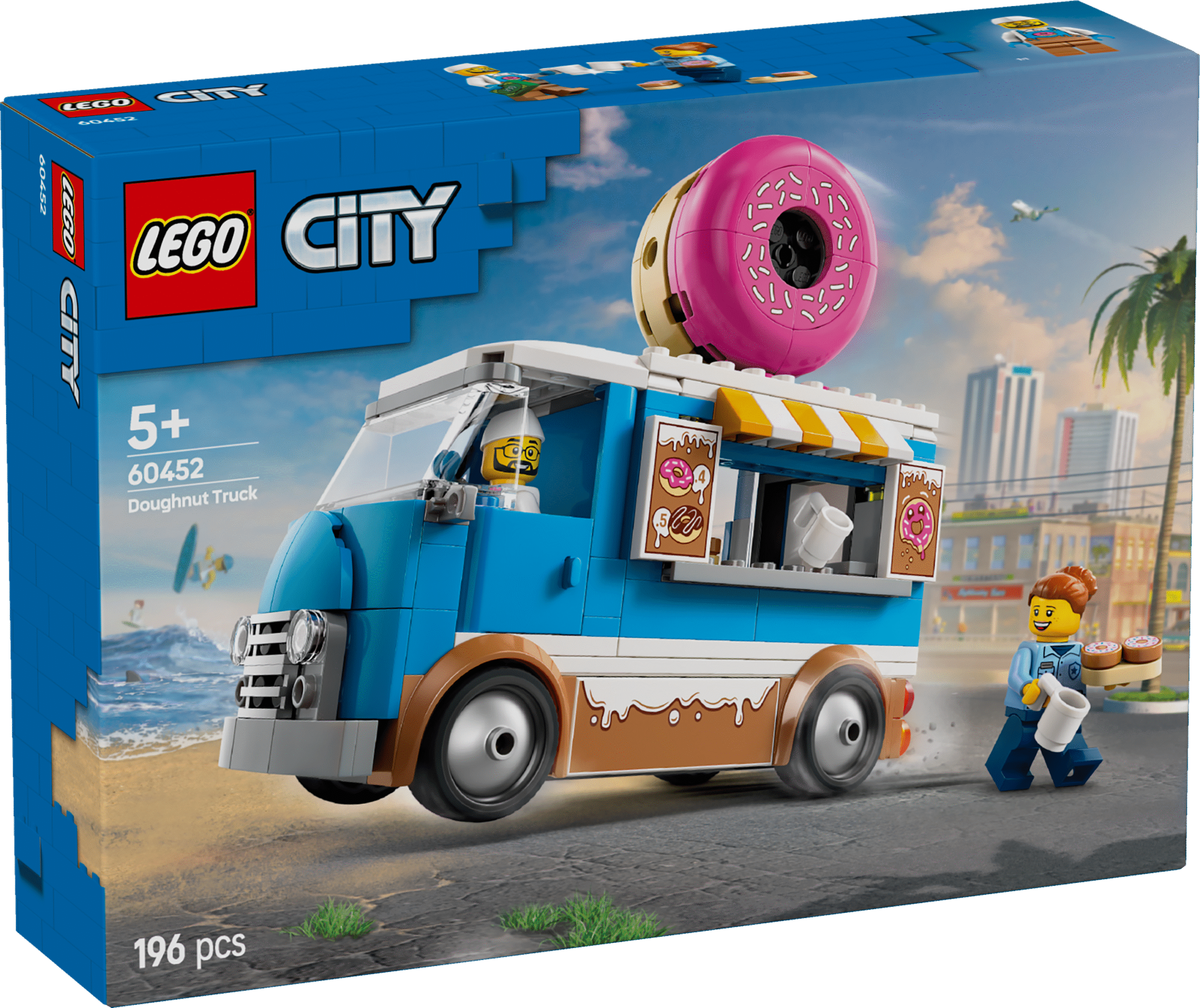 LEGO City Sõõrikuauto Magusate hõrgutiste fännidele meeldib kindlasti see LEGO City sõõrikuauto