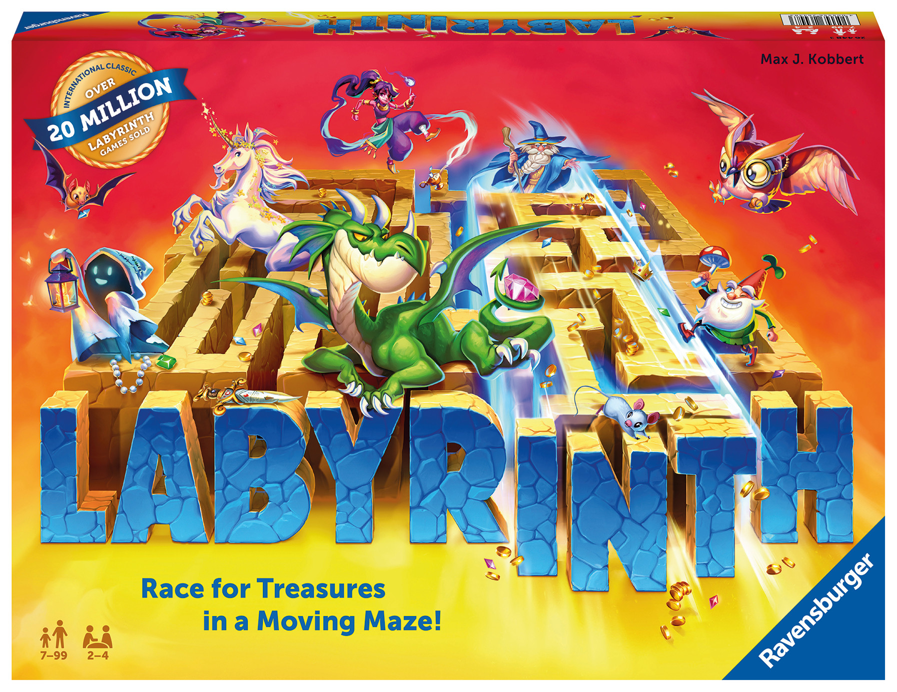 Ravensburger lauamäng: Labürint Otsi aardeid liikuvas labürindis! Klassikaline ja põnev mäng läbi aegade.