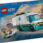 Üllata oma väikest kangelast selle LEGO City kiirabiautoga