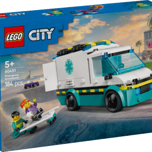 Üllata oma väikest kangelast selle LEGO City kiirabiautoga
