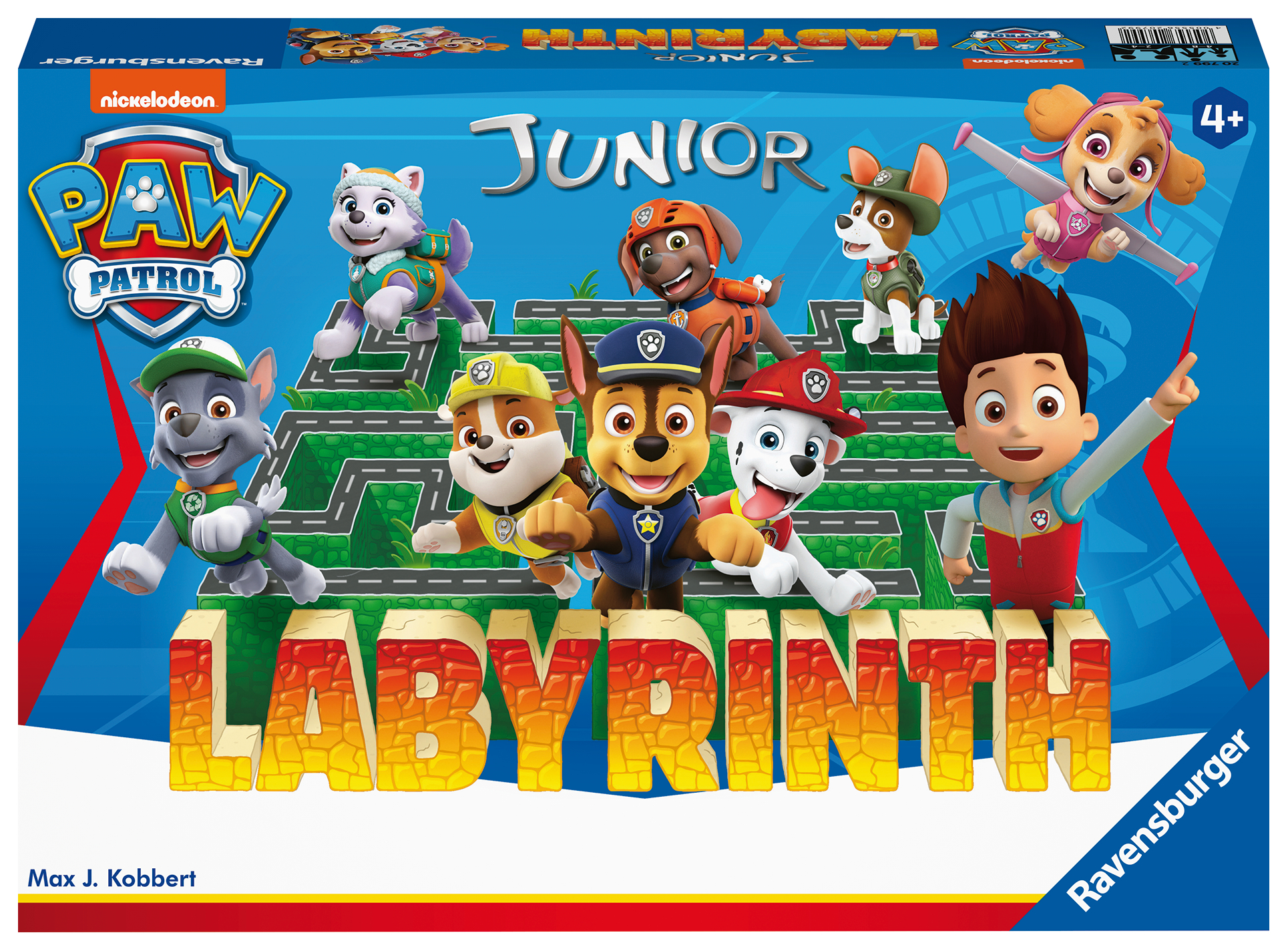 Ravensburger lauamäng: Juunior Labürint Käpapatrull Mängijate ülesandeks on leida saladuslikud objektid liikuvast labürindist.