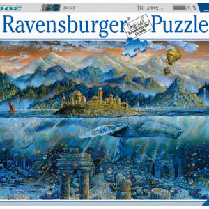 Ravensburgeri esmaklassilise kvaliteediga pusled. Iga pusletükk on erinev