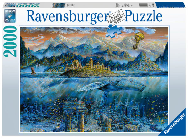 Ravensburgeri esmaklassilise kvaliteediga pusled. Iga pusletükk on erinev