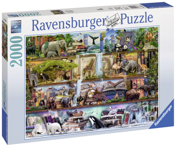Ravensburgeri esmaklassilise kvaliteediga pusled. Iga pusletükk on erinev