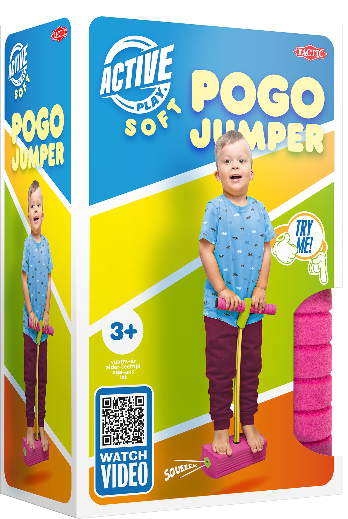 Tactic Pogo pehme hüppejalg Pehme hüppejalg - et innustada lapsi rohkem liikuma!