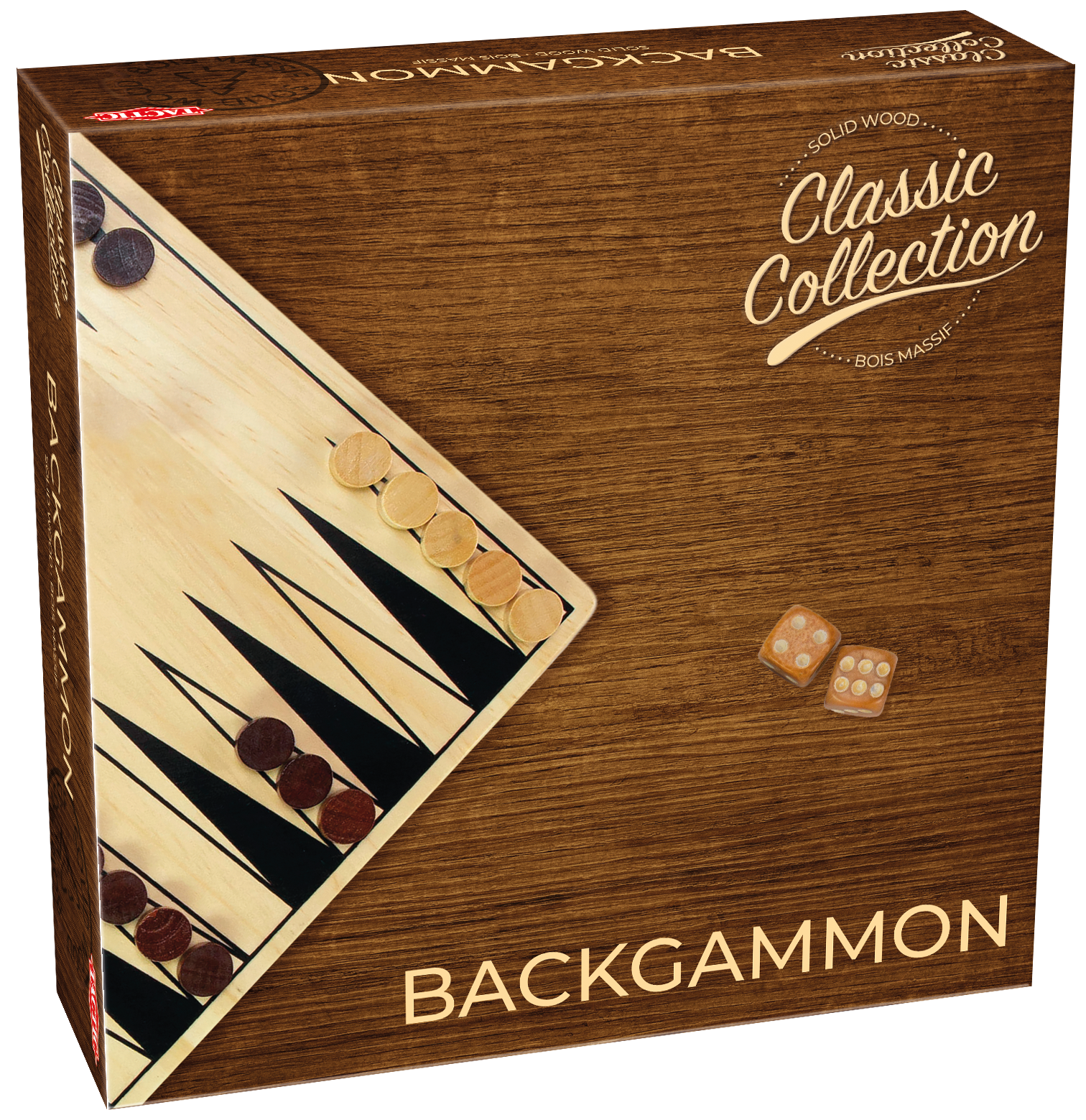 Tactic klassikaline lauamäng Backgammon Backgammon on ajatu klassika