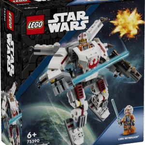 Tekita selle kiirelt kokkupandava ja muudetava asendiga Luke Skywalkeri X-Wingi LEGO roboti figuuriga lastes elevust LEGO Star Wars™-i universumi vastu.