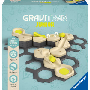 Gravitrax Juunior on uuenduslik kuulimäng erinevate radade ehitamiseks ja kuulide veeretamiseks!