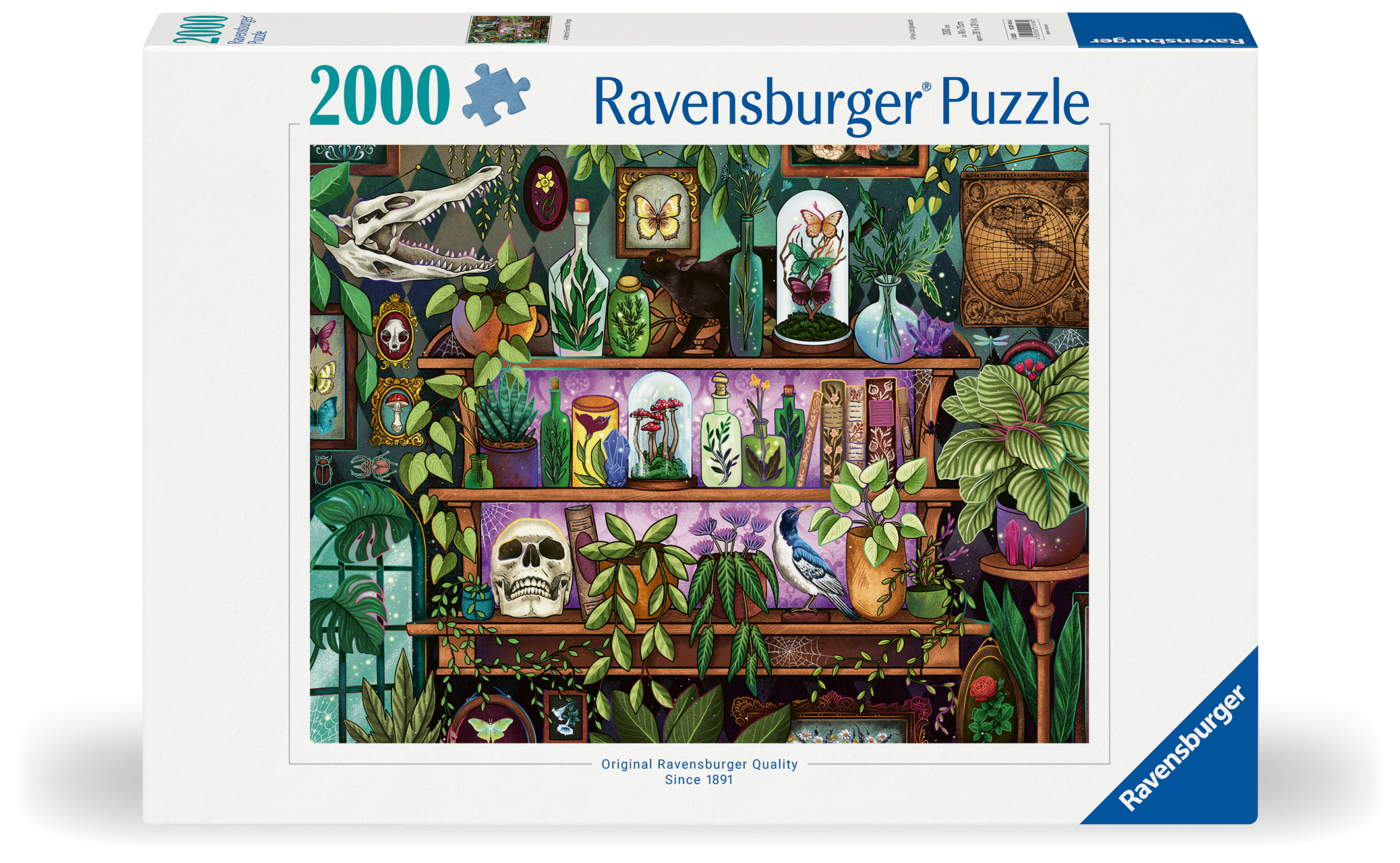 Ravensburger pusle 2000 tk Võluri riiul See pusle on ideaalne kingitus