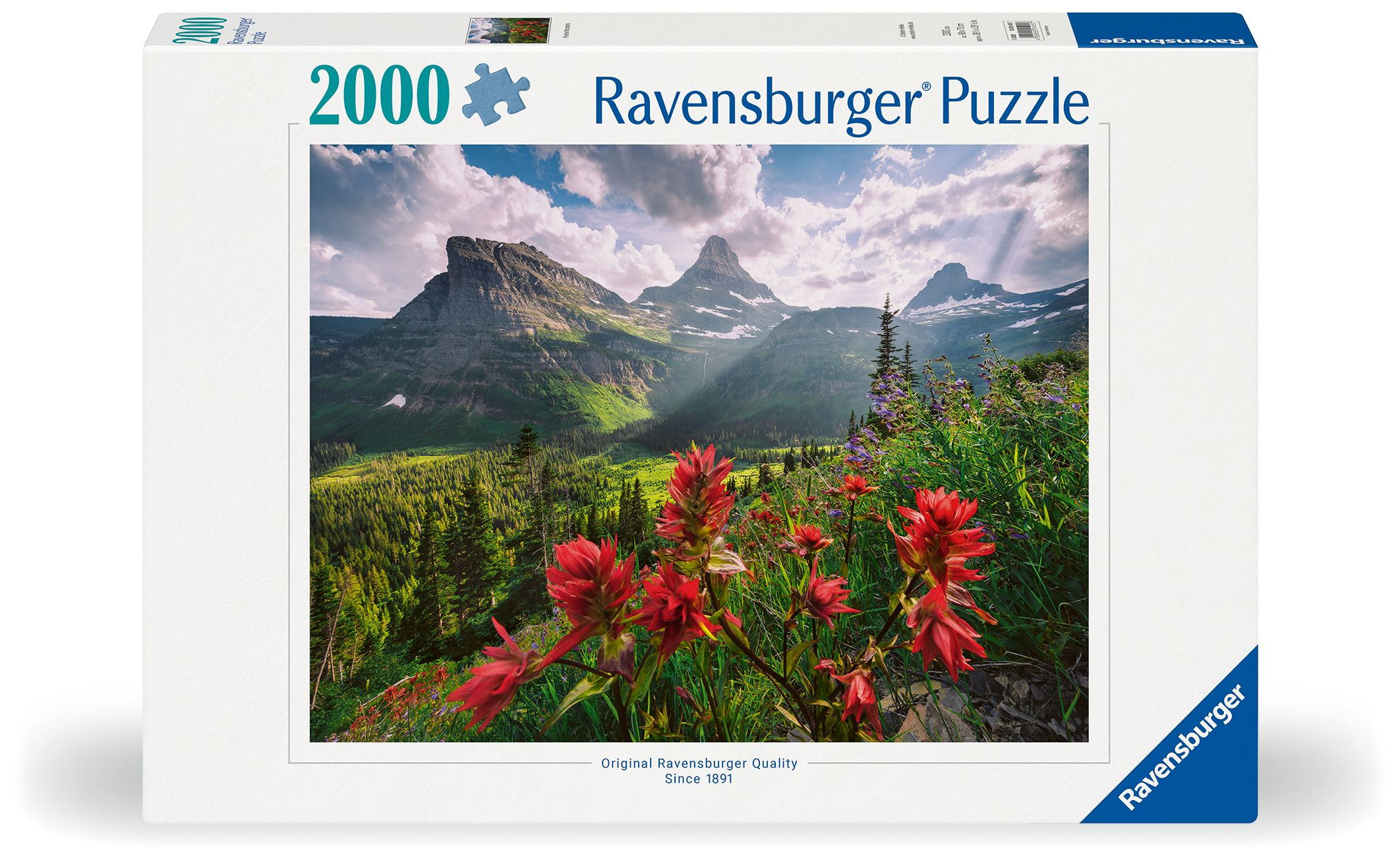 Ravensburger pusle 2000 tk Iidsed mäed See pusle on ideaalne kingitus