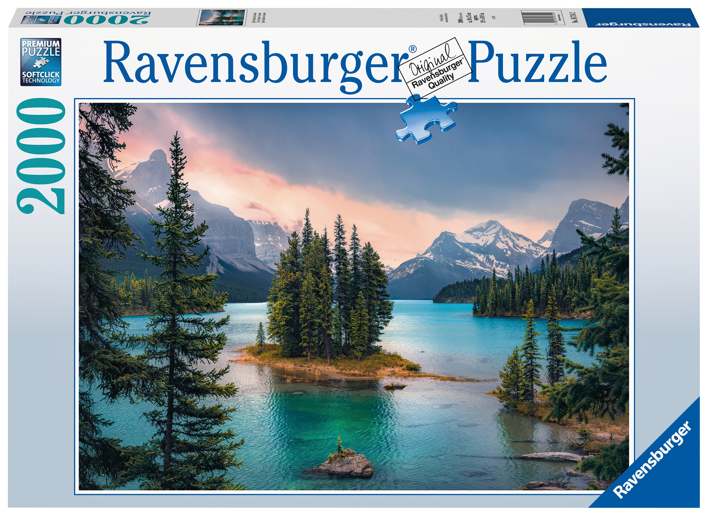 Ravensburger pusle 2000 tk Kanada saar See pusle on ideaalne kingitus