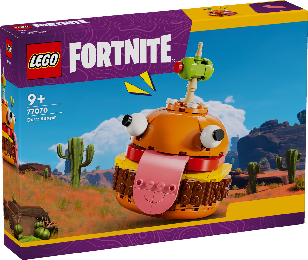 LEGO Fortnite Durrr Burger Toida laste loovust ägeda ehituskomplektiga LEGO Fortnite Durrr Burger