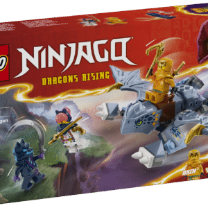 LEGO NINJAGO tegevusmänguasi koos liigutatava noore draakoni Riyu mudeli ning NINJAGO minifiguuride Sora