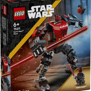 Inspireeri lapsi looma ainulaadseid Star Wars™ lugusid selle muudetava asendiga Darth Mauli LEGO® roboti ehitusmänguasjaga.