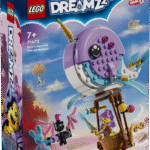 Selles põnevas lastele mõeldud LEGO® DREAMZzz™ ehituskomplektis saavad lapsed olla loovad ja aitavad Izzie figuuril päästa oma loomamänguasi Bunchu Põrgusigitise käest.