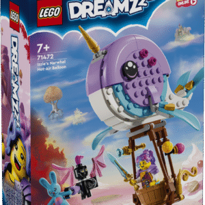 Selles põnevas lastele mõeldud LEGO® DREAMZzz™ ehituskomplektis saavad lapsed olla loovad ja aitavad Izzie figuuril päästa oma loomamänguasi Bunchu Põrgusigitise käest.