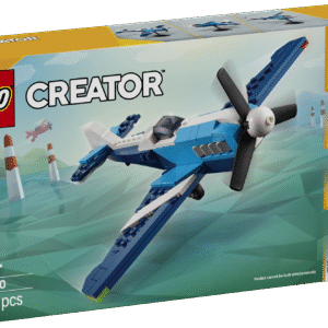 Lapsed saavad LEGO Creator Lennukid: võidusõidulennuki komplektiga taevasse tõusta ja seejärel selle reaktiivlennukiks või helikopteriks ümber ehitada.