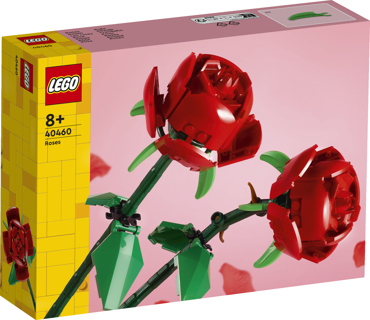 LEGO Roosid Klotsidest kokkupandavad õied toovad rõõmu igasse päeva