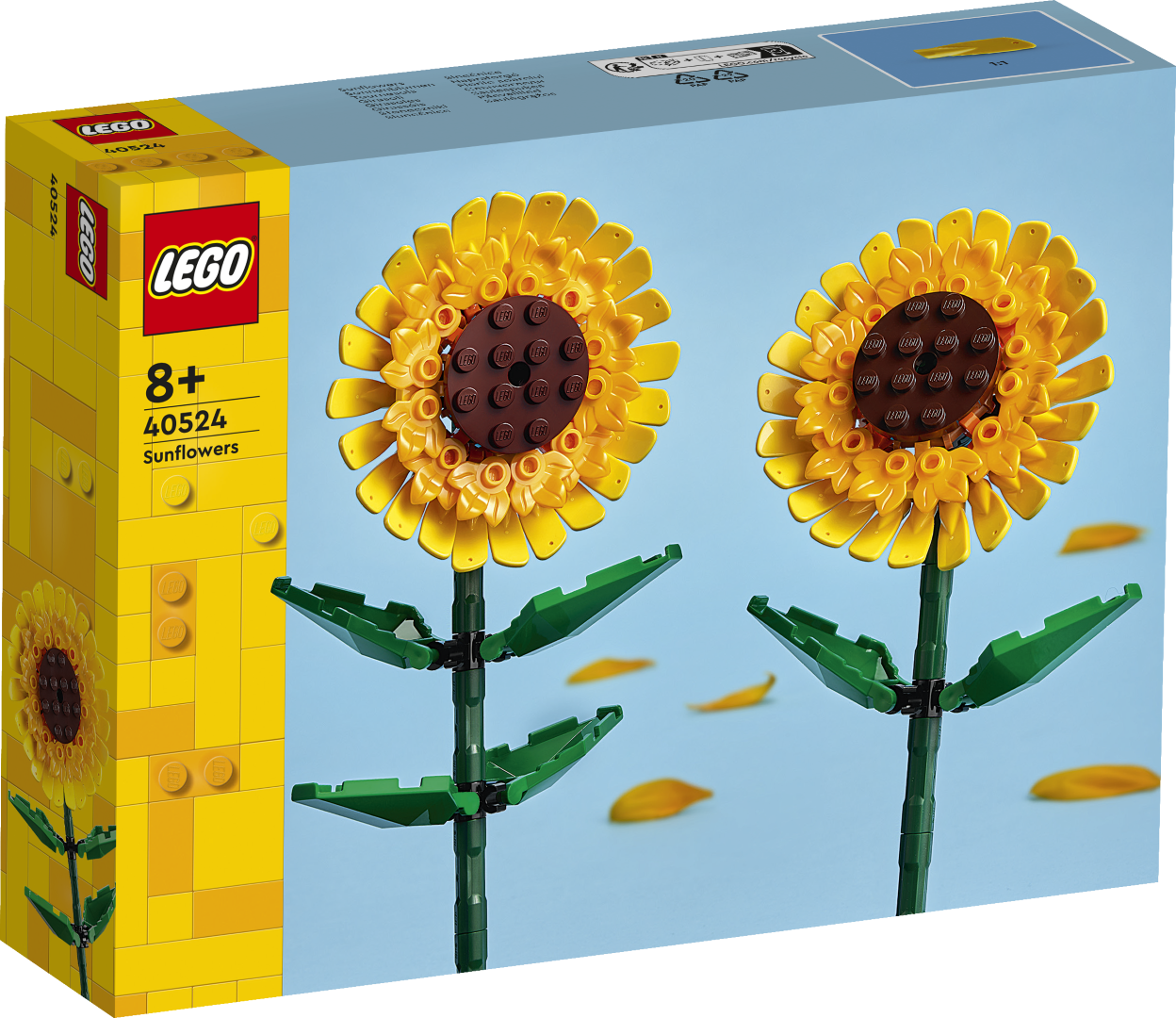 LEGO Päevalilled Pane kokku palju rõõmu pakkuv päevalilledega esitlusmudel
