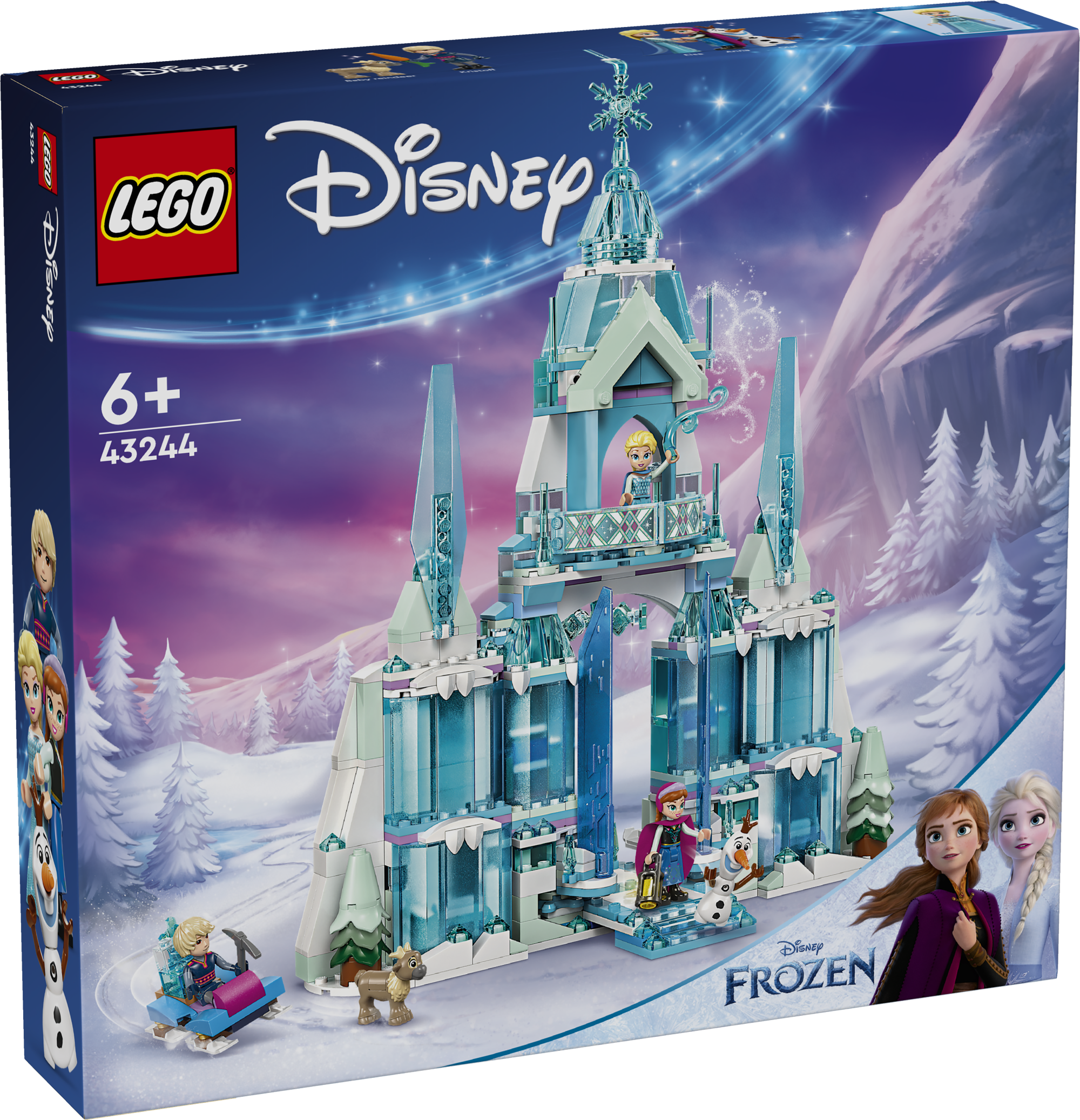 LEGO Disney Elsa jääpalee Rõõmusta fänne lossiehitusmänguga