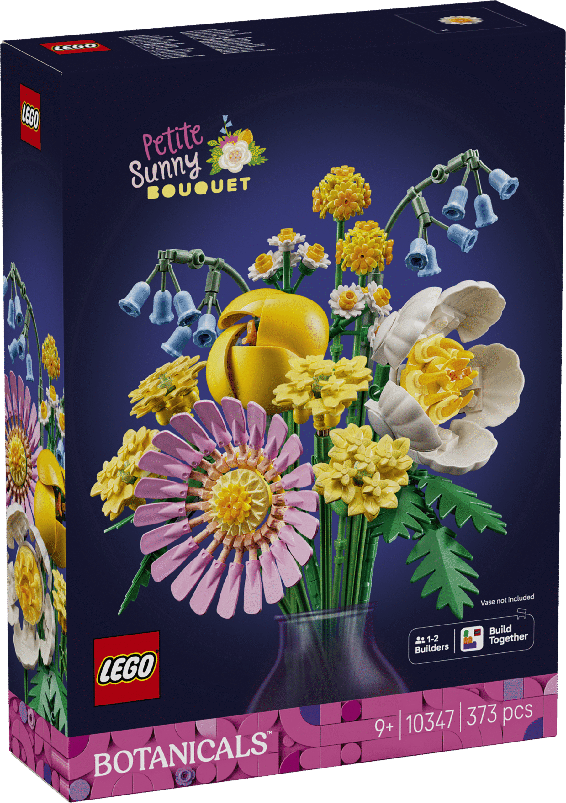 LEGO Botanicals Väike päikeseline kimp Istuta rõõmu selle väikese LEGO® kimbuga
