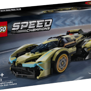 Mängufännid ja lapsed ehitavad ja saavad mängida selle LEGO Speed ​​Champions Lamborghini Lamborghini Lambo V12 Vision GT Super Car ehitusmänguasjaga.