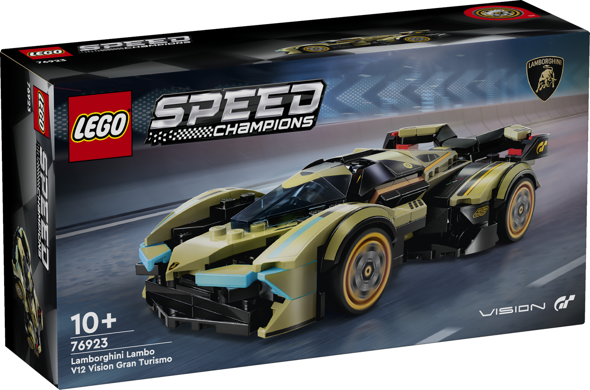 LEGO Speed Champions Lamborghini Lambo V12 Vision GT superauto Mängufännid ja lapsed ehitavad ja saavad mängida selle LEGO Speed Champions Lamborghini Lamborghini Lambo V12 Vision GT Super Car ehitusmänguasjaga.