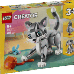 Tüdrukud ja poisid saavad selle LEGO Creator 3-ühes Mängiva kassi komplektiga lõbutseda