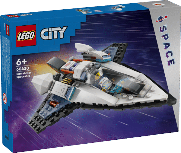Lapsed ja kosmosemänguasjade fännid armastavad seda LEGO® City Tähtedevaheline kosmoselaev komplekti