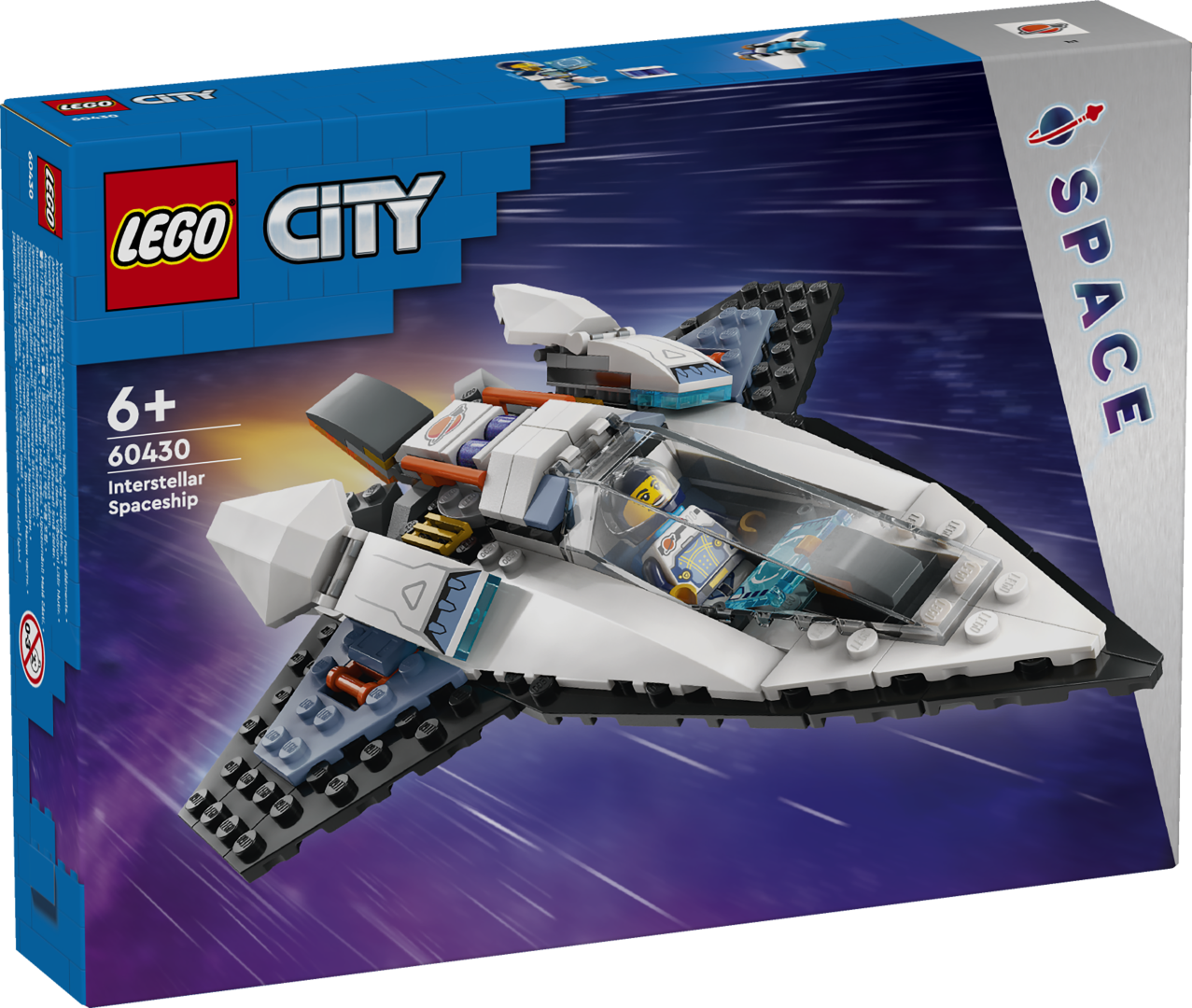 LEGO City Tähtedevaheline kosmoselaev Lapsed ja kosmosemänguasjade fännid armastavad seda LEGO® City Tähtedevaheline kosmoselaev komplekti