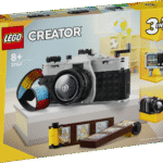 LEGO® Creator kolm ühes retrotehnika komplekt võimaldab lastel ehitada retrokaamera